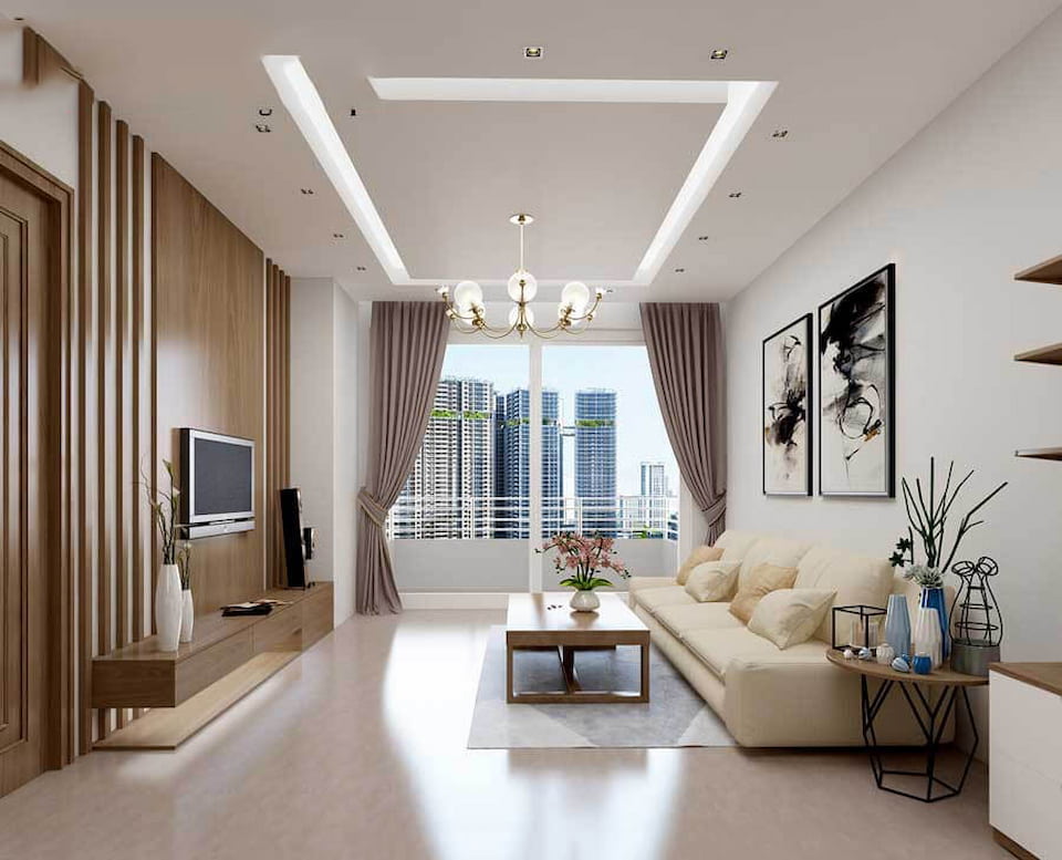 999+ Mẫu thiết kế nội thất phòng khách đẹp hiện đại, thời thượng nhất 2023