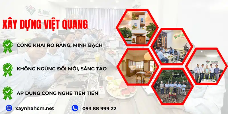 Công ty xây dựng Việt Quang, đơn vị chuyên sửa chữa nhà tại Quận 9