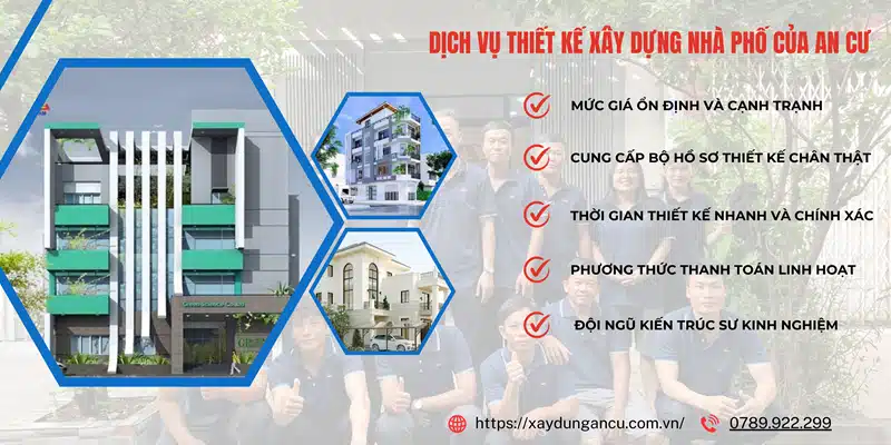 Công ty xây dựng An Cư, đơn vị chuyên thiết kế thi công xây dựng nhà phố tại Quận 11