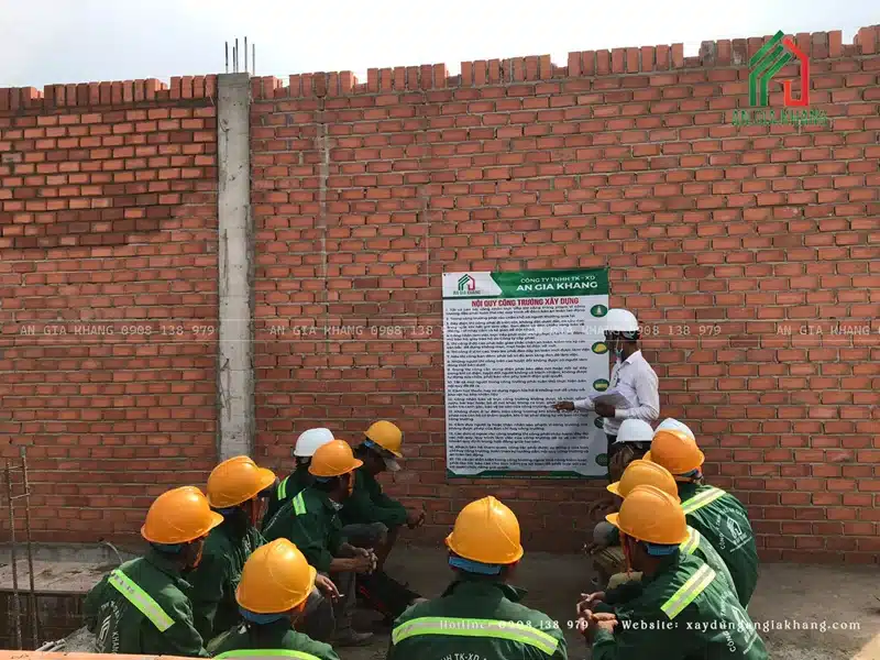 Công ty Xây dựng An Gia Khang, nhà thầu với quy trình làm việc vô cùng chuyên nghiệp 