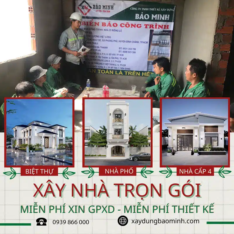 Xây dựng Bảo Minh, đơn vị hỗ trợ khách hàng miễn phí thiết kế