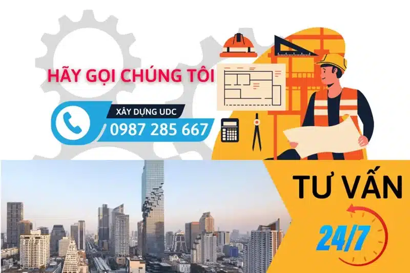 Công ty xây dựng UDC, đơn vị với quy trình làm việc chuyên nghiệp